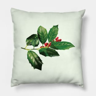 Sprig of Holly Pillow