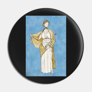 Ladies of the Villa of Ariadne - Medea Pin