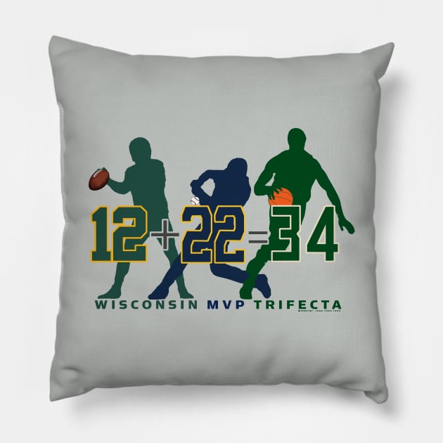 WI MVP Trifecta Math Pillow by wifecta