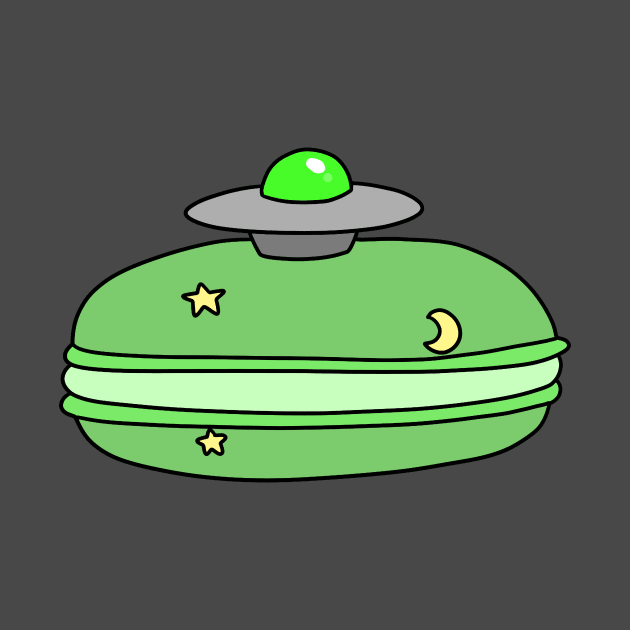 UFO Macaroon by saradaboru