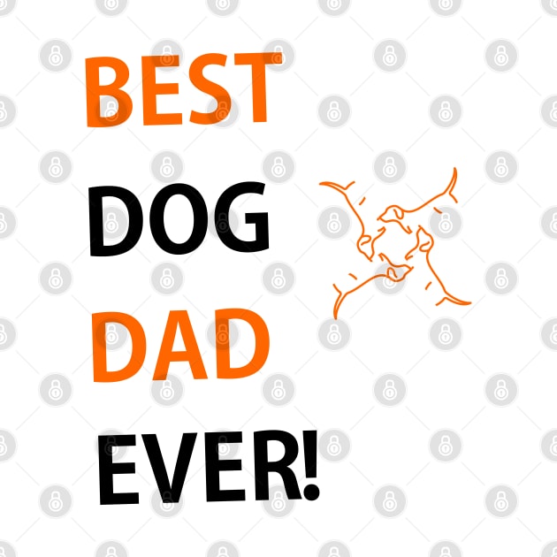 This is the BDDE, The best dog dad ever by Toozidi T Shirts