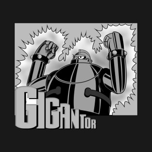 Gigantor Classic 2 (B&W) T-Shirt