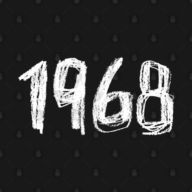 1968 Birthday, Year 1968, Born in 1968 by badlydrawnbabe