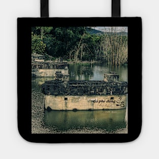 Ancient River Bridge Tote