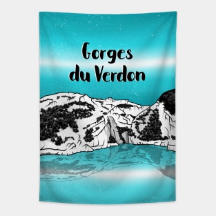 Verdon Gorge Tapestry