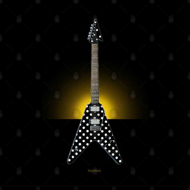 Legendary Guitars - Randy Rhoads by Jimb Fisher Art