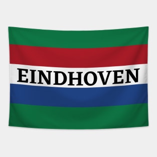 Eindhoven City in Dutch Flag Tapestry