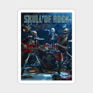 Skull of Rock Magnet