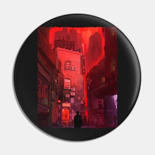 The Heart of the Red City Pin