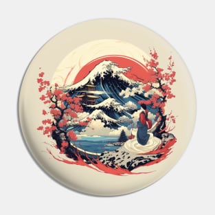 JAPANESE WOODBLOCK PRINT Pin