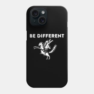Be Different - Vintage Artsy Phone Case