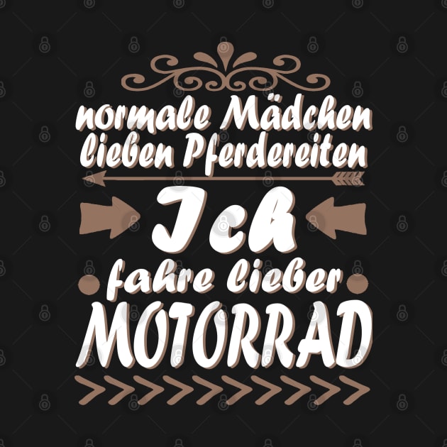 Biker Braut Motorrad Frauen Fahren Geschenkidee by FindYourFavouriteDesign