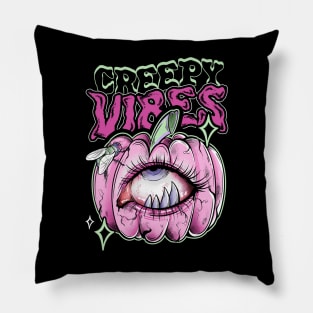 Creepy Vibes Pillow