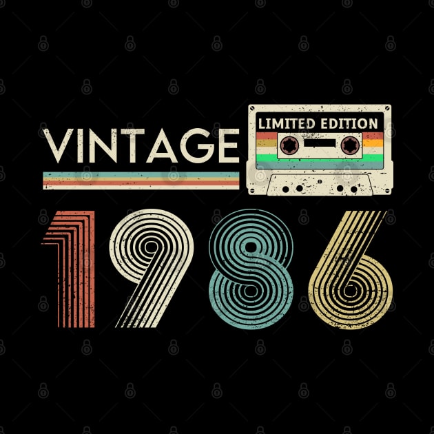 Vintage 1986 Limited Cassette by xylalevans