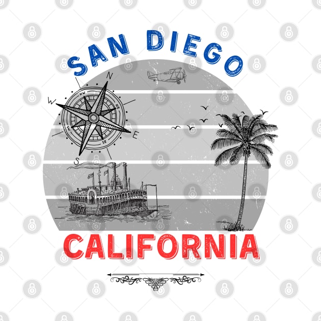 San Diego California by Studio468