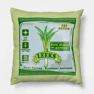 Leeks seeds Pillow