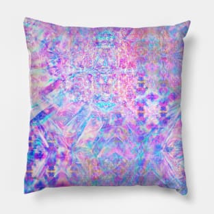 Purple Rainbow Holographic Pillow