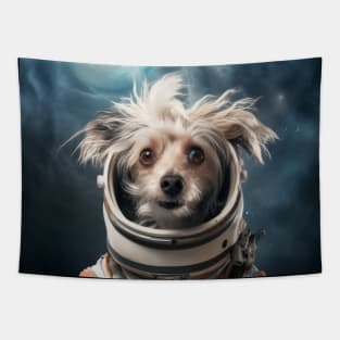 Astro Dog - Chinese Crested Tapestry