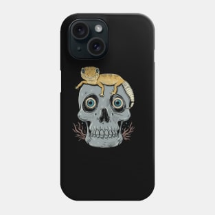 Gecko Skull Phone Case