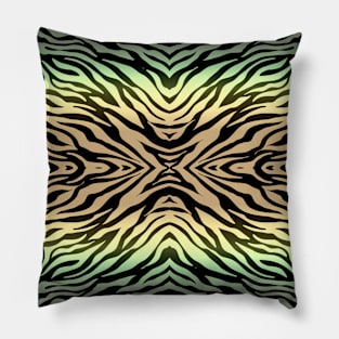 Zebras in the Forest | Celebrating Nature on Earth Day Pillow