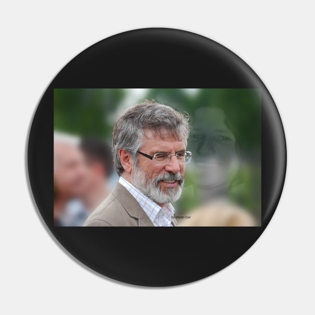 Gerry Adams Bobby Sands Pin by declancarr