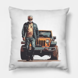 Jeep like a champ! Pillow