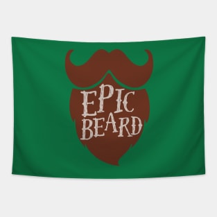 Epic Beard brown Tapestry