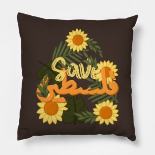 save palestine Pillow