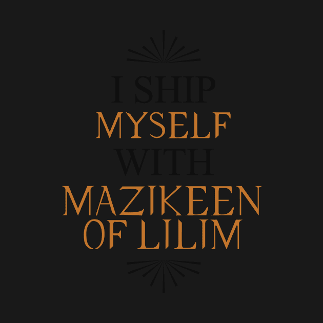 I ship myself with Mazikeen of Lilim by AllieConfyArt