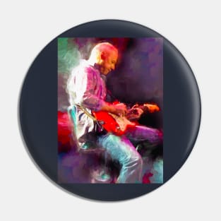 Mark Knopfler Virtuoso Guitarist Pin