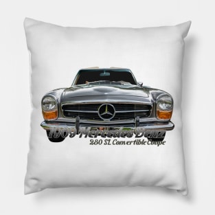 1969 Mercedes Benz 280 SL Convertible Coupe Pillow