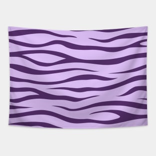 Purple Tiger Skin Pattern Tapestry