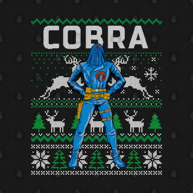 Cobra commander ugly sweater by OniSide