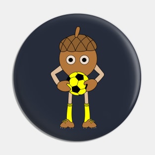 Soccer Nut Pin