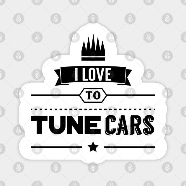 Auto Mechanic Car Tuning Tuner Tune Cars Magnet by dr3shirts