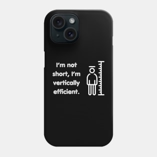 Short Vertically Efficient Joke Phone Case