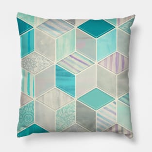 Vacation Patchwork Pillow