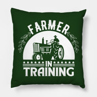 Farmer in training - gardening planter Pillow