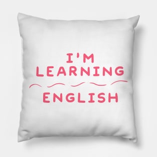 I'm Learning English | Lilla The Lamb Pillow