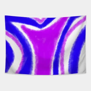 blue pink abstract watercolor texture Tapestry