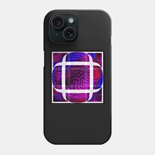 Purple, blue and red Phone Case