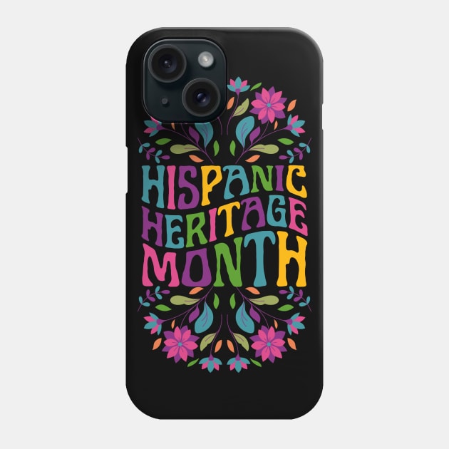 National Hispanic Heritage Month Phone Case by Myartstor 