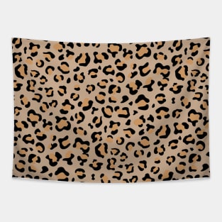 Leopard Print, Leopard Spots, Brown Leopard Tapestry