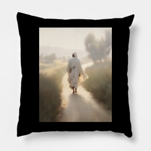 Jesus Christ Come Follow Me He is Risen Jesus Saviour Christian Pillow