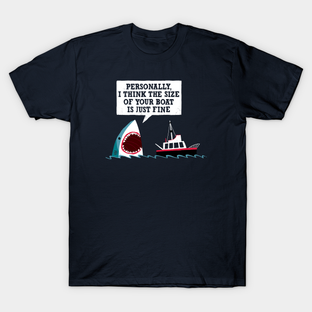 Polite Shark - Shark - T-Shirt