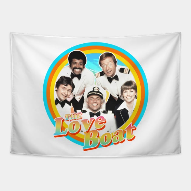 The Love Boat - Retro Tapestry by PiedPiper