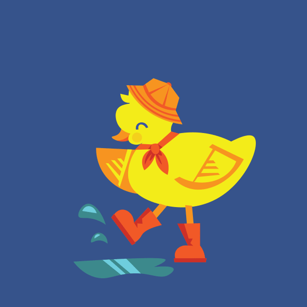 Splashy Duckling by AngelicaNyneave