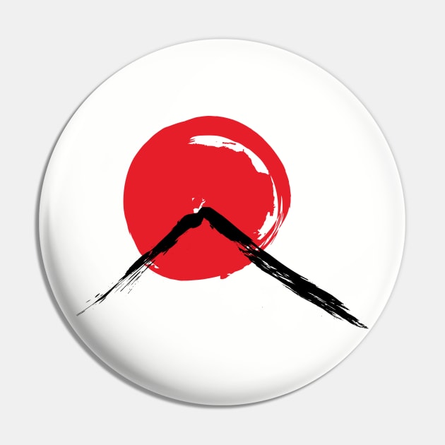 fuji mountain Pin by chicledechoclo