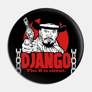 Django the d is silent Pin