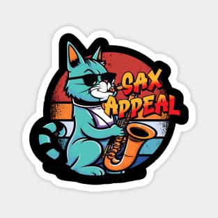 Sax Appeal - For Saxophone Players and Fans Magnet